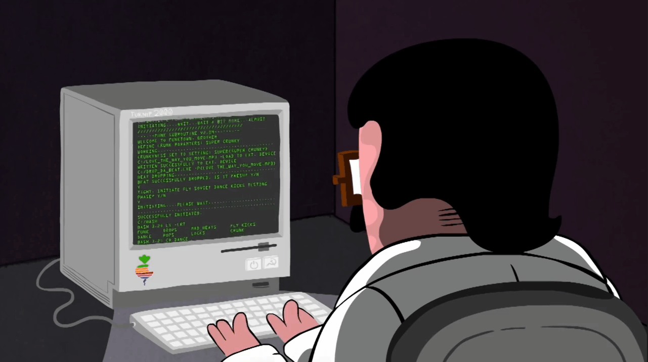 A dude Programming